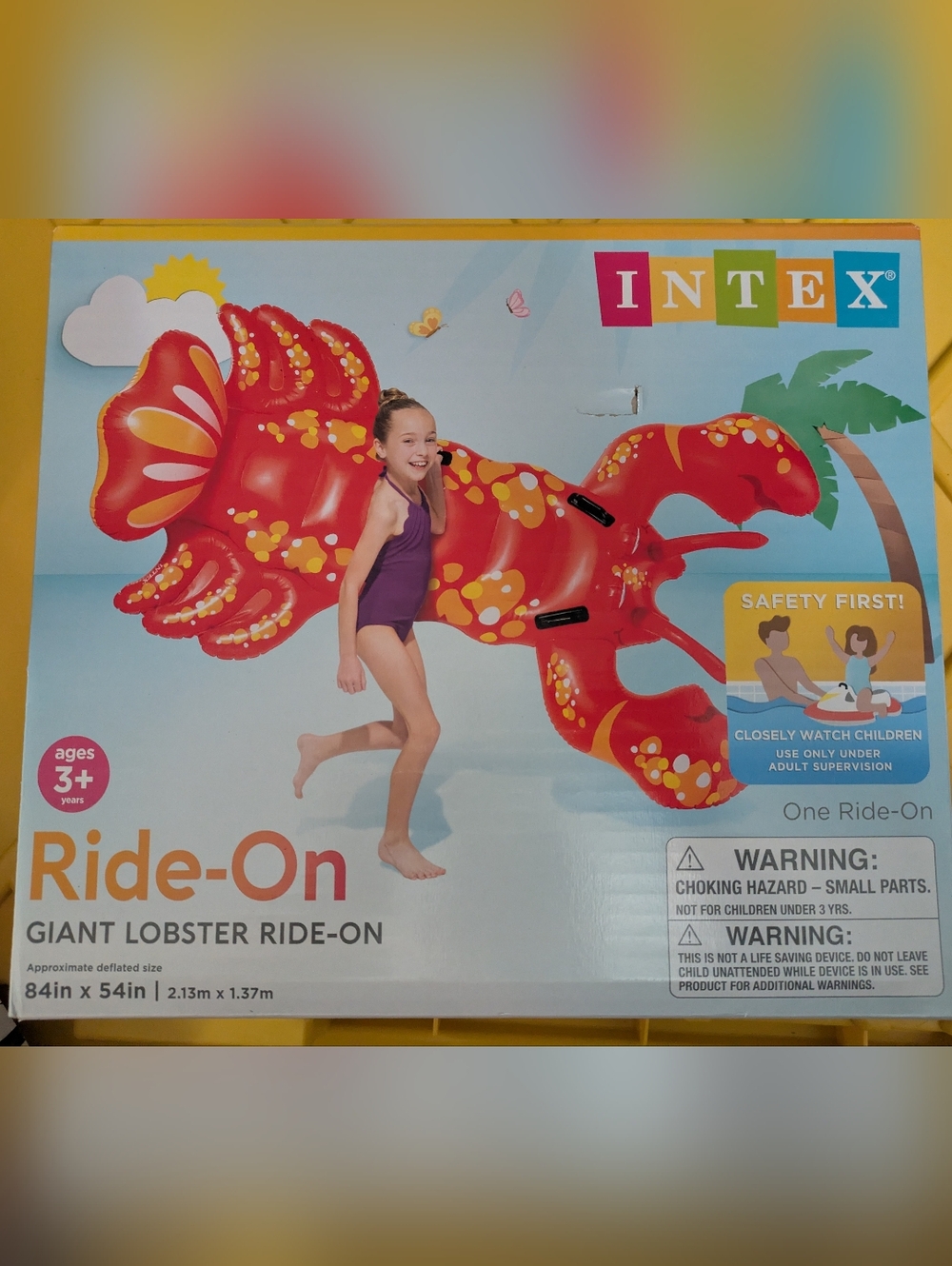Giant Red Lobster Float Ride-On